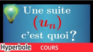 suite • comprendre la définition • formule explicite et par récurrence • Première spécialité maths [upl. by Assirrak596]