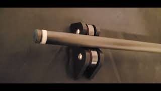 Jacoby Black Carbon Fiber pool cue shaft  V 123 32  Showing the condition of the shaft [upl. by Aicenet]