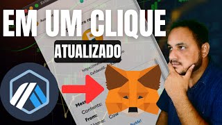 COMO ADICIONAR REDE ARBITRUM NA METAMASK PASSO A PASSO FÁCIL [upl. by Siugram]