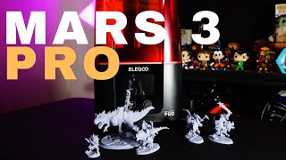 Elegoo Mars 3 Pro  Newest 4K Resin 3D Printer Initial Review [upl. by Ennaer]