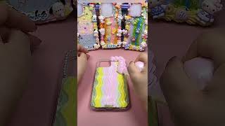 Cream Glue Decoden Phone Case N053 diy phonecase handmade [upl. by Horatio686]