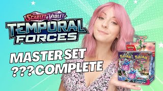 Temporal Forces Booster Box Opening Can I complete my Master Set [upl. by Peh]