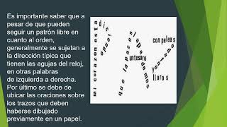 El caligrama su estructura y como hacer caligramas 1ro de secundaria [upl. by Kelda668]