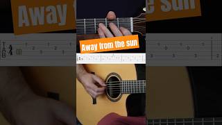 How I play Away From The Sun 3doorsdown guitartabs shorts [upl. by Akina]