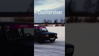 What is counter steering countersteer vehiclehandling carskidding fishtailing [upl. by Nipahc54]