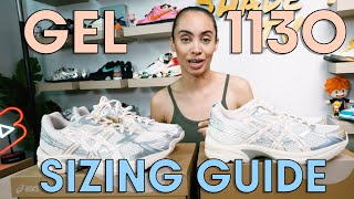 The DEFINITIVE ASICS Gel1130 Sizing Guide What You Need to Know [upl. by Ahsinit]