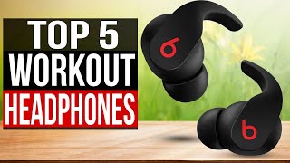 TOP 5 Best Workout Headphones 2024 [upl. by Savannah]