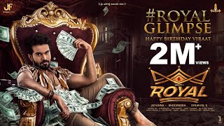 Royal  Glimpse  4K Birthday Teaser  Viraat  Sanjana Anand  Dinakar S  Charan Raj [upl. by Aiseneg]