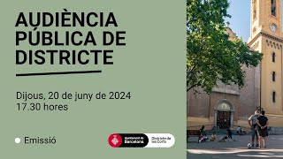 Audiència pública les Corts 20 de juny de 2024 [upl. by Aliuqet]