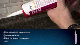 TEC® AccuColor® Siliconized Unsanded Caulk Product Video [upl. by Mikal]