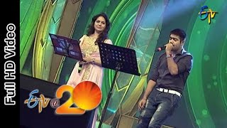 Revanth and Sunitha Performs  Gala Gala Gala Song in Vizag ETV  20 Celebrations [upl. by Arahat]