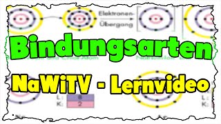 Bindungsarten  NaWiTV Lernvideo Chemie [upl. by Ikcir]