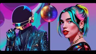 DISCO HITS MIX FUNK  daft punk  dua lipa  purple disko machine  doja cat house and funk [upl. by Pentheas]