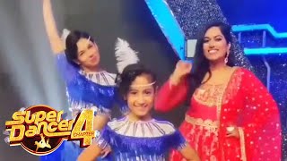 Super Dancer 4 Vs Indian Idol 12  Neerja Aur Bhawna Ke Sath Perform Karegi Sayli Kamble [upl. by Busby]