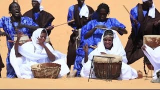 SAHEL MUSIC FESTIVAL IN THE DESERT  BBC NEWS [upl. by Ediva725]