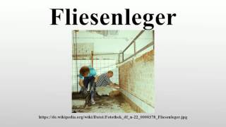 Fliesenleger [upl. by Newby]