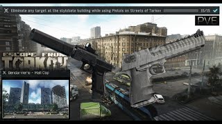 Tarkov PVE Gendarmerie Mall Cop Quest Complete Relaxtion Room Key and Loot Pistol Run [upl. by Oterol586]