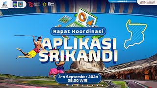 Rapat Koordinasi Aplikasi Srikandi Tahun 2024  Hari Ke2 [upl. by Sarat98]