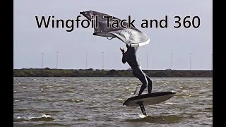 Wingfoil Tack and Downwind 360 with Peter Peterson [upl. by Ashia]