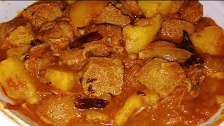 आलू सोयाबीन की मसालेदार सब्जी aloo soyabin ki sabji kaise banayealoo soyabin ki sabji recipe [upl. by Terces]