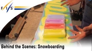 FIS Snowboarding waxer gives professional waxing tips in this behind the scenes video [upl. by Rivera364]