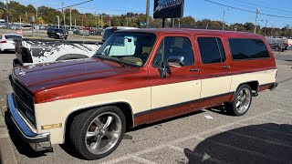 Officially ready for sale this 1990 Squarebody Suburban classic is a real looker and runs out well ￼ [upl. by Noside376]