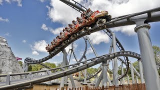 LECH COASTER  Legendia Śląskie Wesołe Miasteczko ON RIDEOFF RIDE 2017 [upl. by Yeloc]