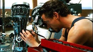 Iron Man  Making the Mark II Armor  First Test Scene  Iron Man 2008 Movie CLIP HD [upl. by Collins]