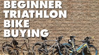 BEGINNER TRIATHLON BIKE BUYING—How to buy a bike for triathlon [upl. by Eyllek]