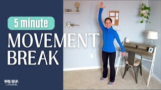 5 minute Workday Movement Break officeexercise movementsnacks exercisesnack officestretch [upl. by Oriana203]