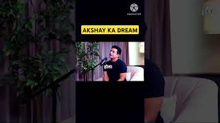 Akshay ka dreampodcastshortmotivationpodcastingpodcastclipsinspirationytshortshortsshorts [upl. by Suhpesoj]