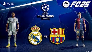 FC 25  Real Madrid vs Barcelona Ft Yamal Mbappe  UEFA Champions League Final  PS5™ 4K60 [upl. by Esilram]