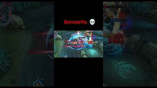 Benedetta 1vs5 💀🔥mobilelegendsbenedettamlbbcreatorcampviralmlbbmlbbphillipinesmlbbindonesiaml [upl. by Nolahs]