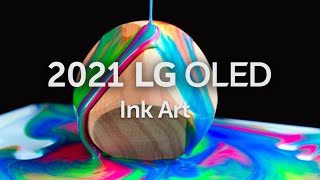 2021 LG OLED l Ink Art 4K HDR 60fps [upl. by Garth]