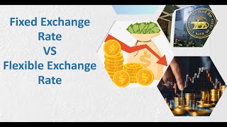 Fixed Exchange Rate Vs Flexible Exchange Range  12th Macro Economics CBSE UP  Bihar Board [upl. by Delcina]