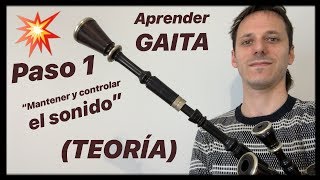 🔥 APRENDER GAITA  PASO 1 🎶 TUTORIAL GAITA GALLEGA ASTURIANA ESCOCESA CLASES DE GAITA [upl. by Eppesuig]