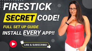 SECRET Firestick Install Code for a FULLY LOADED Firestick 👀 Download Every App [upl. by Bendicty712]