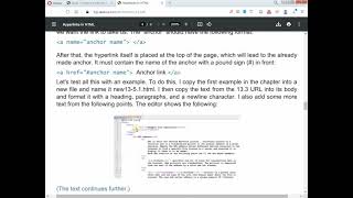 13 Hyperlinks in HTML [upl. by Acirretahs]
