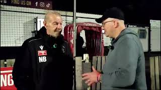 Manager’s Reaction  Atherton Collieries 00 Newcastle Town 01102024 [upl. by Asnerek]