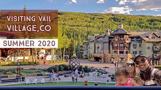 Visiting Vail Village Colorado [upl. by Anirbus]