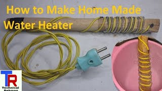 how to make a water heater  220 volt water heater banane ka tarika [upl. by Einner]