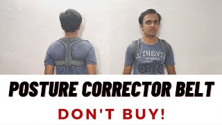 Posture Corrector Belt Do you really need it Kuch to Kariye [upl. by Gnouh3]