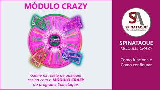 Estratégia para ganhar na roleta que deixa os 🤪 CASSINOS LOUCOS 🤪 Módulo Crazy do Spin Ataque [upl. by Doble866]