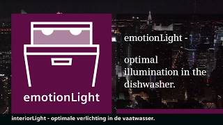 Siemens vaatwassers met emotionLight Optimale verlichting in uw vaatwasser [upl. by Huldah]