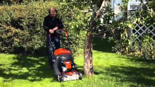 Husqvarna lawn mowers twohand speed control [upl. by Stone797]