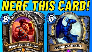 Reno Lone Ranger is OVERPOWERED Coldarra Drake Combo [upl. by Yrollam419]