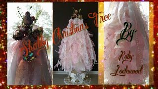 Tutorial Shabby Christmas Tree [upl. by Joanie]