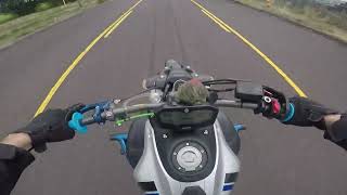 wheelies  I PAINTED MY CAGES seat time on the fz07 ep 15 9142024 [upl. by Grimes]