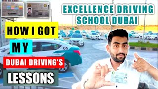 How I GOT MY DUBAI DRIVING LESSONS  EXCELLENCE DRIVING SCHOOL 2023 [upl. by Wessling537]