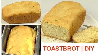 leckeres Toastbrot Rezept aus dem Brotbackautomaten Silvercrest SBB 850 EDS A1  DIY [upl. by Adiahs]